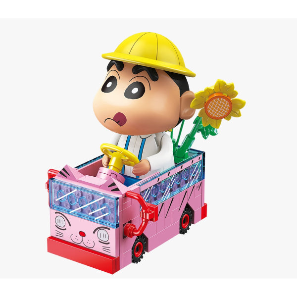 Qman - Crayon Shinchan car (3 variants) 蠟筆小新 積木