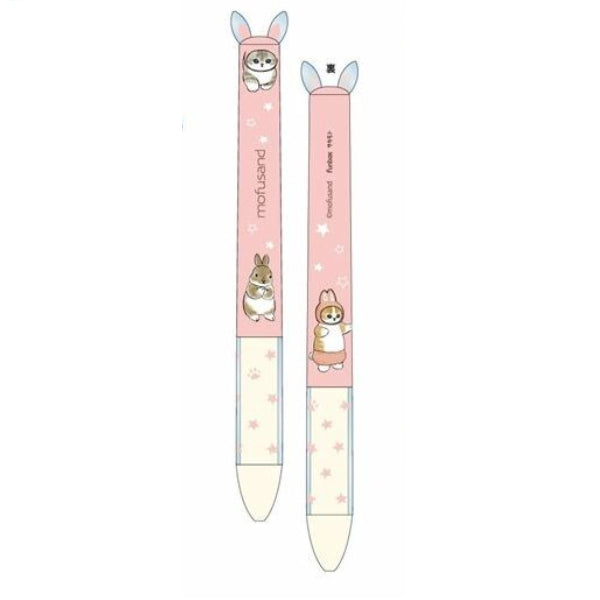mofusand mi-mi 2 Colors Ball Point Pen - (Shark / Rabbit / Red panda / Hamster / Squid) 貓