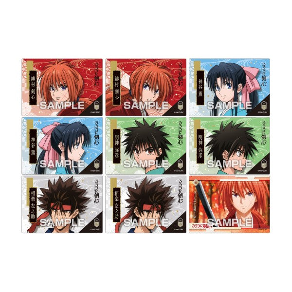 Rurouni Kenshin -Meiji Swordsman Roman Tan- Clear Card Collection Gum (Box of 16 packs) 浪客劍心 收藏卡