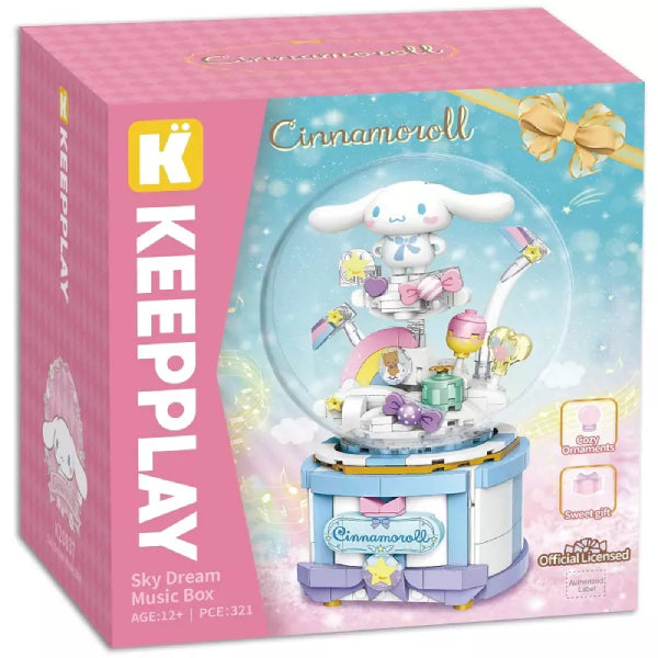 Qman - Cinnamoroll Sky Dream Music Box 音樂盒 玉桂狗 大耳狗