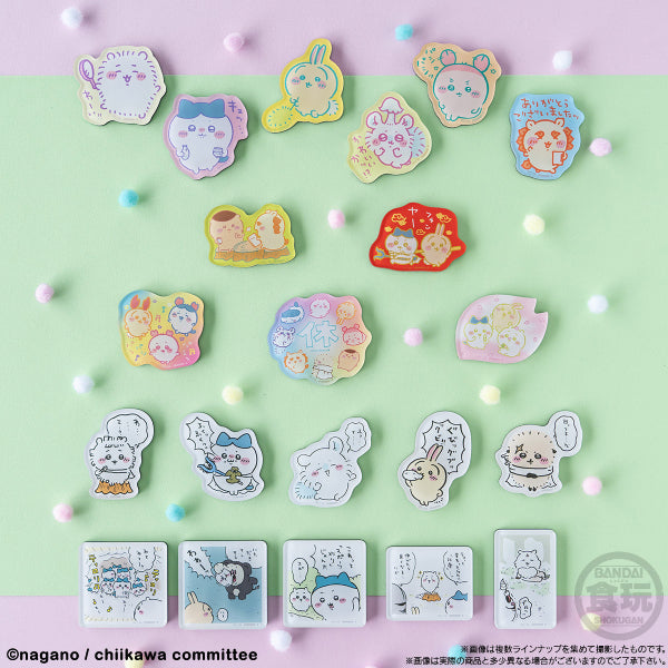 SOMETHING SMALL AND CUTE CHARACTER MAGNETS 2 W/O GUM (box of 14 packs) ちいかわ 小可愛 吉伊卡哇 Chiikawa Chikawa 磁石 磁鐵