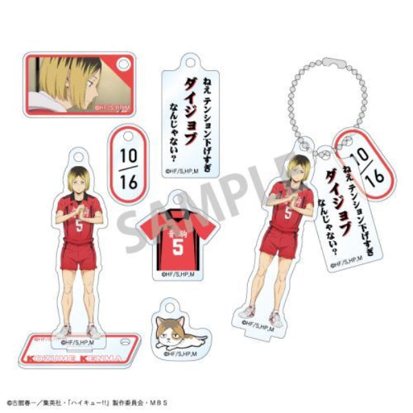 Haikyu!! Trading Acrylic Stand Charm Vol.1 (Set of 7) 排球少年 鎖匙扣 吊飾 掛飾
