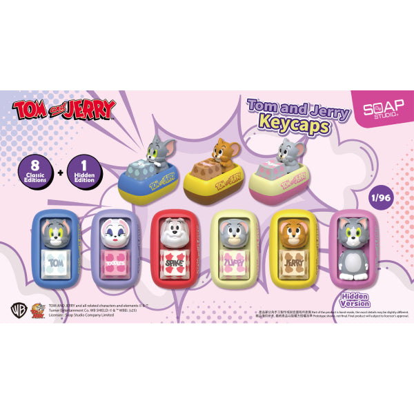 Tom and Jerry Keycaps (box of 8) 貓和老鼠 鍵帽