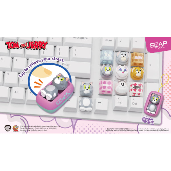Tom and Jerry Keycaps (box of 8) 貓和老鼠 鍵帽