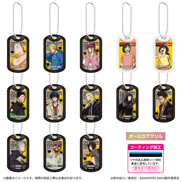 SAKAMOTO DAYS Acrylic Dog Tag Key Chain Vol.1 (set of 13) 坂本日常 匙扣 掛件