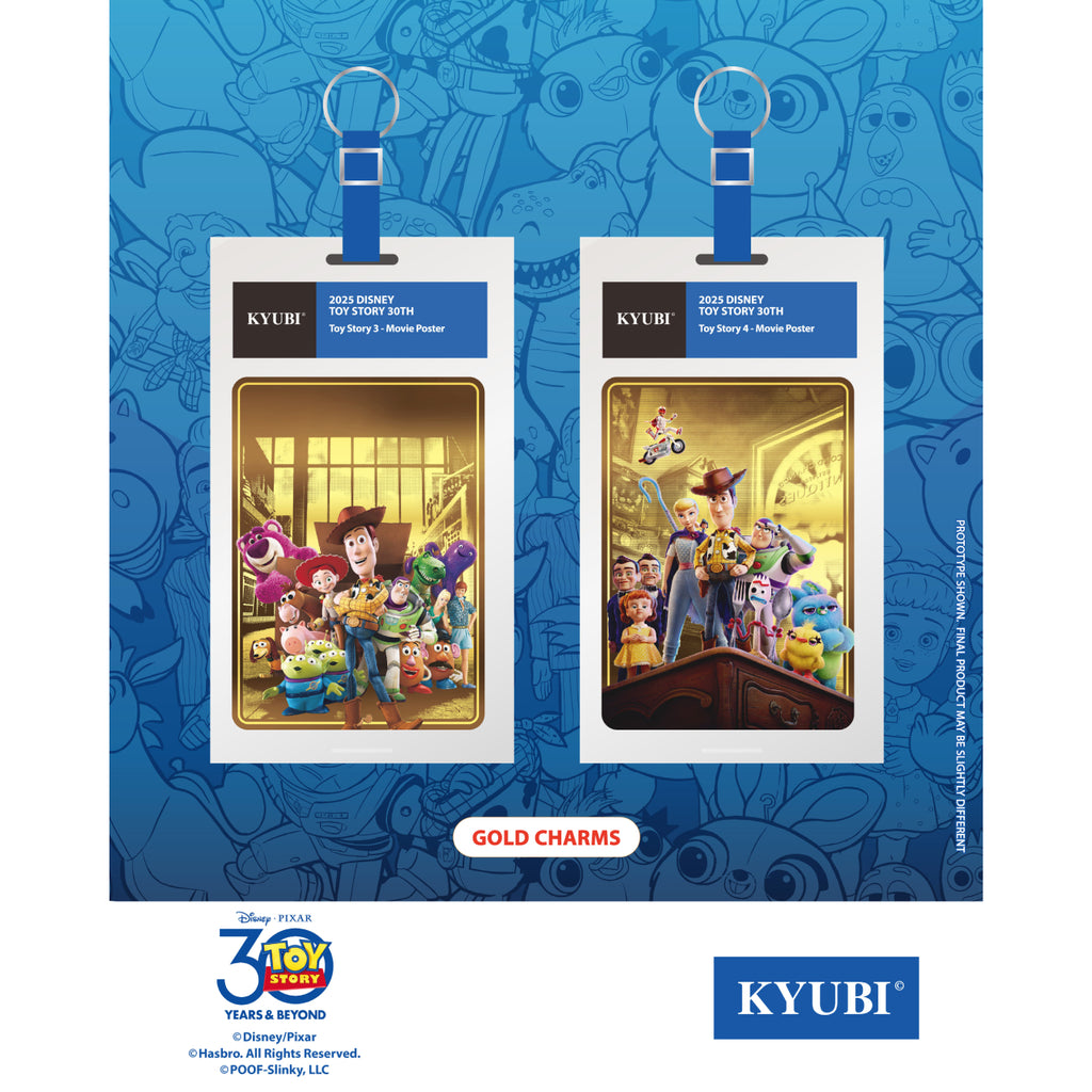 KYUBI Charm Collection Series 6 - Toy Story 30th anniversary (box of 5) 反斗奇兵30周年