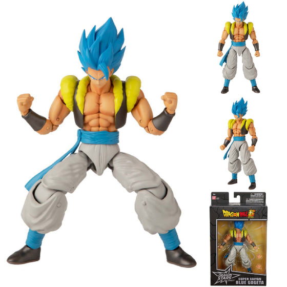 DRAGON STARS POSEABLE FIGURE SUPER SAIYAN BLUE GOGETA 龍珠 格比達 悟達爾 ゴジータ