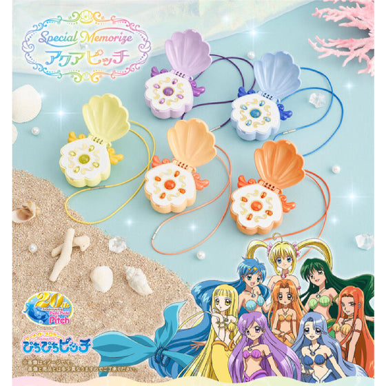MERMAID MELODY PICHI PICHI PITCH SPECIAL MEMORIZE AQUAPITCH (CAREN / NOEL / COCO / SARA / SEIRA) 唱K小魚仙 真珠美人魚 貝殼變身器 (可伶 / 諾愛爾 / 可可 / 沙羅 / 星羅)