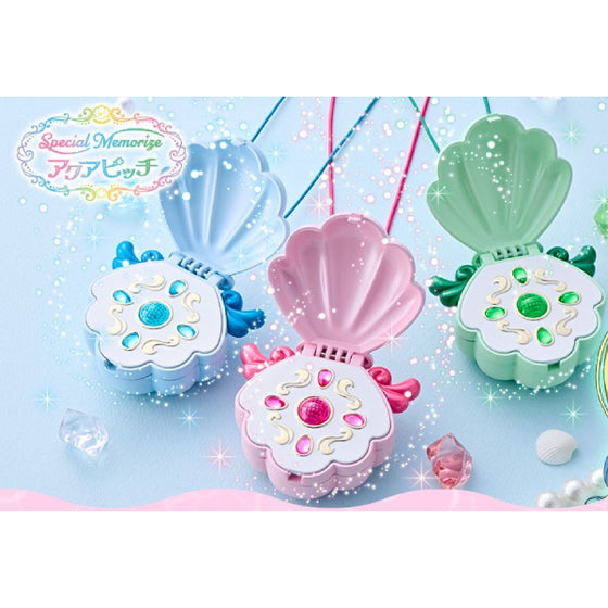 MERMAID MELODY PICHI PICHI PICIH SPECIAL MEMORIZE AQUAPICHI (Ruchia Nanami / Rina Toin / Hanon Hosho) 唱K小魚仙 真珠美人魚 貝殼變身器 (七海露芝亞 / 洞院麗奈 / 寶生波音)