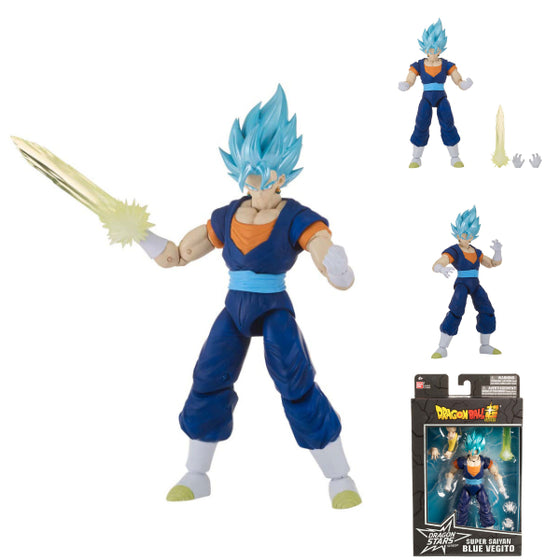 DRAGON STARS POSEABLE FIGURE SUPER SAIYAN BLUE VEGITO 龍珠 比古洛 達洛特 ベジット
