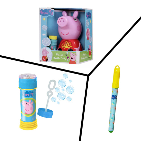 PEPPA PIG (Party Bubble Machine / 50 ml Bubble Maze / Bubble Wand) 粉紅豬小妹 小豬佩琪 泡泡