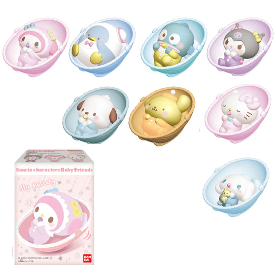 SANRIO CHARACTERS BABY FRIENDS W/O GUM (set of 8)