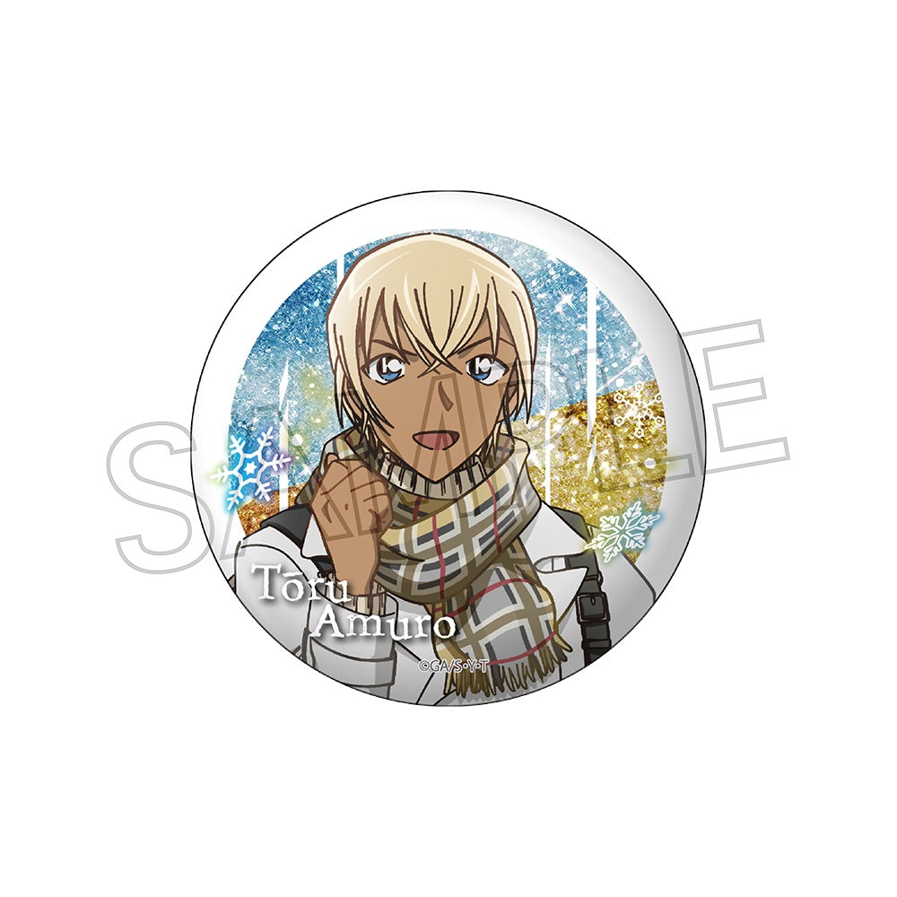 Detective Conan Shine Series Sparkly Can Badge (set of 10) 名偵探柯南 襟章