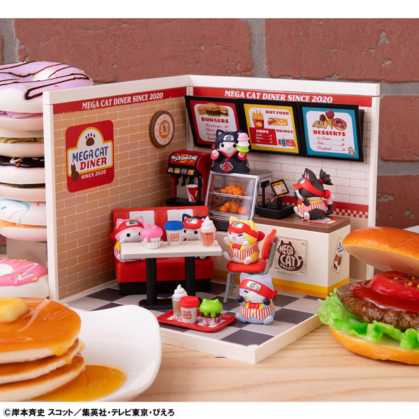 MEGA CAT PROJECT NARUTO Nyaruto! MEGACAT DINER (set of 6) 火影忍者