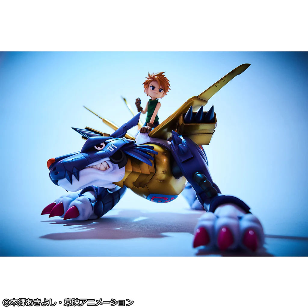 Precious G.E.M. Series Digimon Adventure Metal Garurumon & Ishida Yamato  數碼暴龍 鋼鐵加魯魯獸＆石田大和