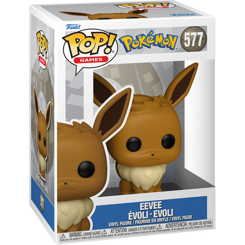 Pop Games Pokemon - EEVEE 寵物小精靈 寶可夢 伊貝 伊布