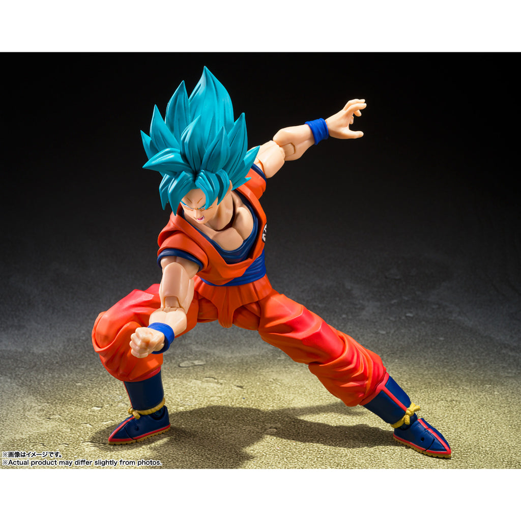 SHF SSGSS SON GOKU (BLUE POWER TRANSCENDING LIMITS) 龍珠 超級 撒亞人 神 孫 悟空
