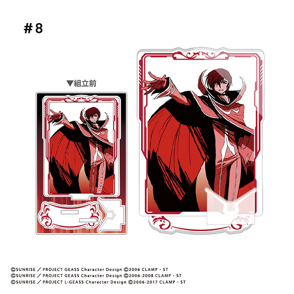 Code Geass Poster Art Acrylic Stand (box of 10) 叛逆 的 魯魯修 立牌