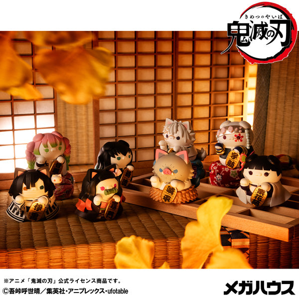 MEGA CAT PROJECT Demon Slayer：Kimetsu no Yaiba  Demon Slayer Fortune Cats ver. 02 (set of 8) 鬼滅之刃 貓