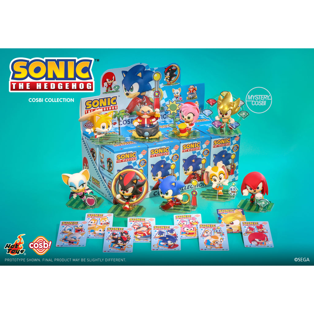 Hot Toys - Cosbi Bobble Head Collection - Sonic the Hedgehog Series (set of 8) 超音鼠 音速小子