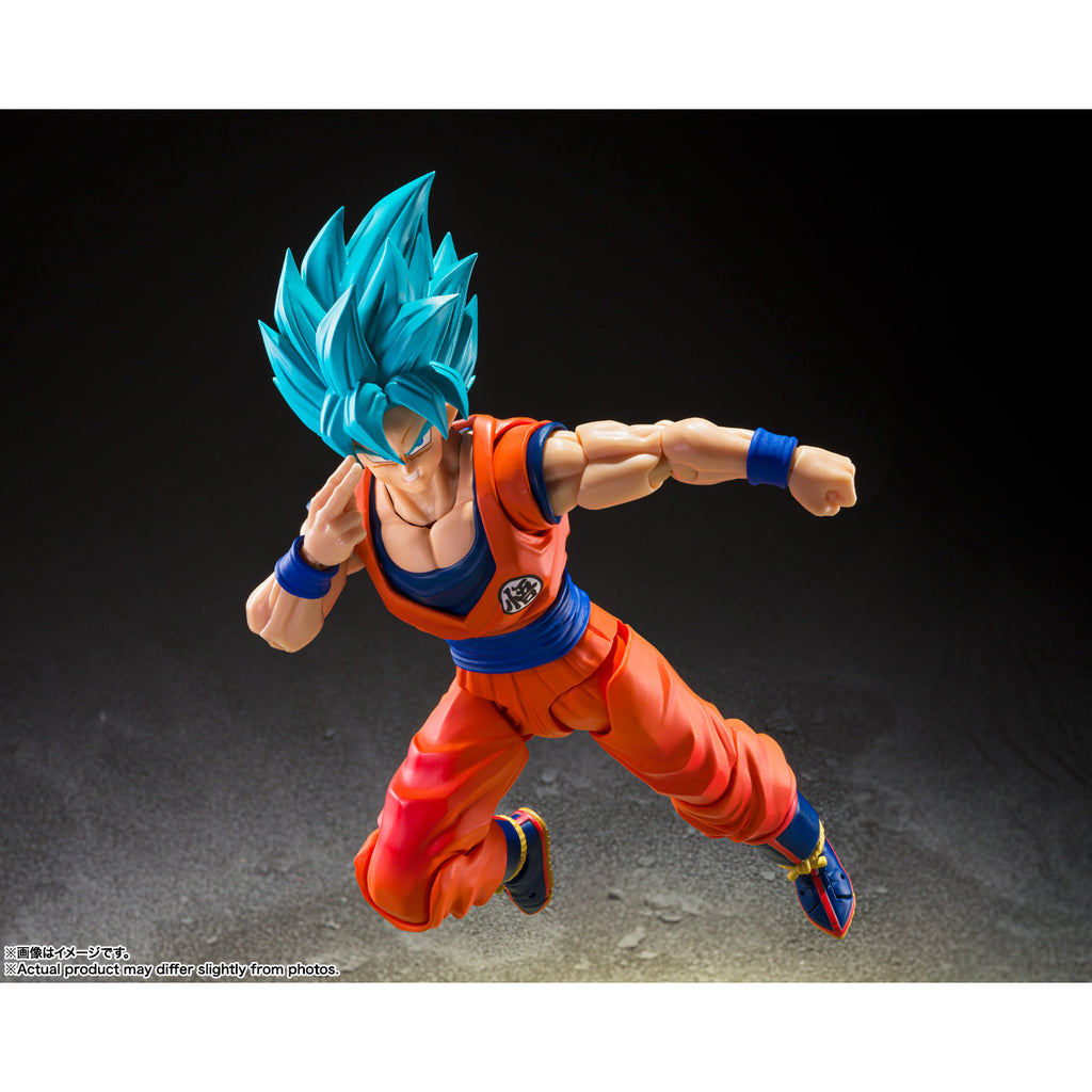 SHF SSGSS SON GOKU (BLUE POWER TRANSCENDING LIMITS) 龍珠 超級 撒亞人 神 孫 悟空
