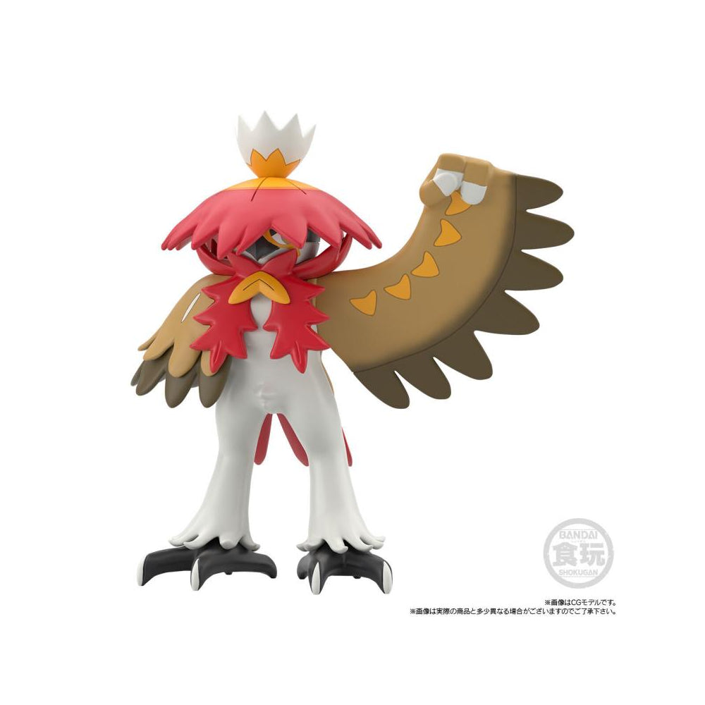 POKÉMON SCALE WORLD JADE (HISUI) REGION REI & TYPHLOSION (HISUIAN FORM) & DECIDUEYE (HISUIAN FORM) & SAMUROTT (HISUIAN FORM) W/O GUM 寵物小精靈 精靈寶可夢 翡翠地區