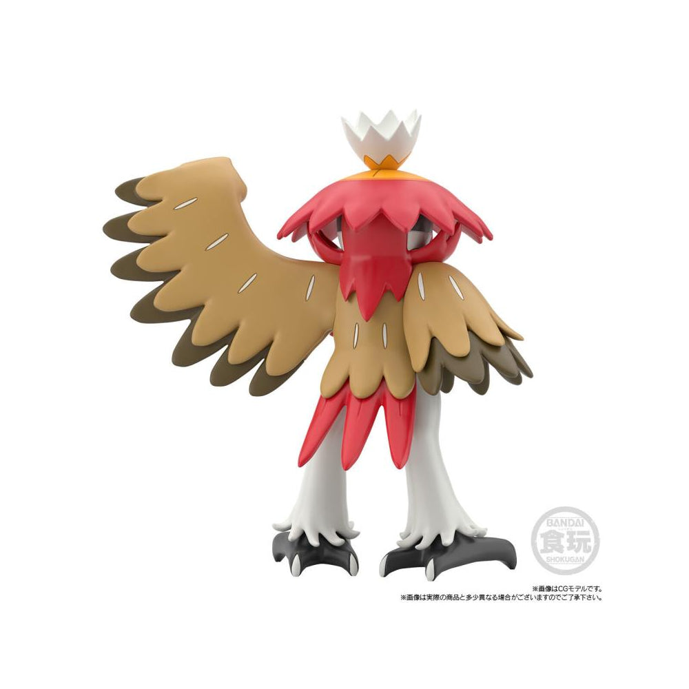 POKÉMON SCALE WORLD JADE (HISUI) REGION REI & TYPHLOSION (HISUIAN FORM) & DECIDUEYE (HISUIAN FORM) & SAMUROTT (HISUIAN FORM) W/O GUM 寵物小精靈 精靈寶可夢 翡翠地區