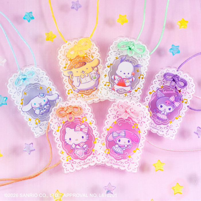 Sanrio Characters ☆ Idol Lucky Charm Keychain (pack of 10) 三麗鷗