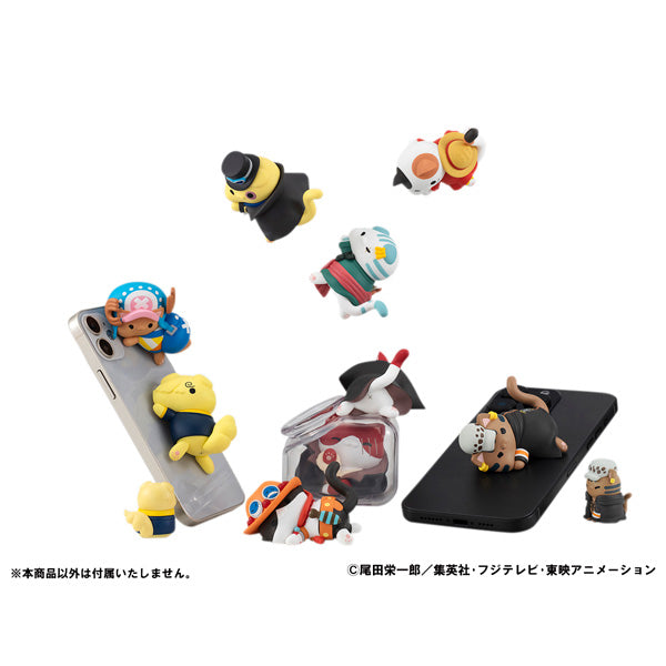 MEGA CAT PROJECT ONE PIECE Nyan Piece Nyan！Stickie！(set of 8) 海賊王 貓