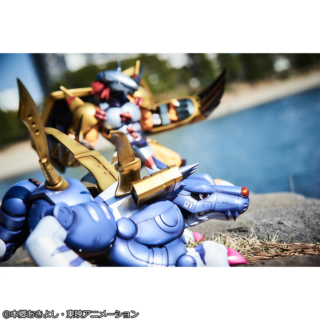 Precious G.E.M. Series Digimon Adventure Metal Garurumon & Ishida Yamato  數碼暴龍 鋼鐵加魯魯獸＆石田大和