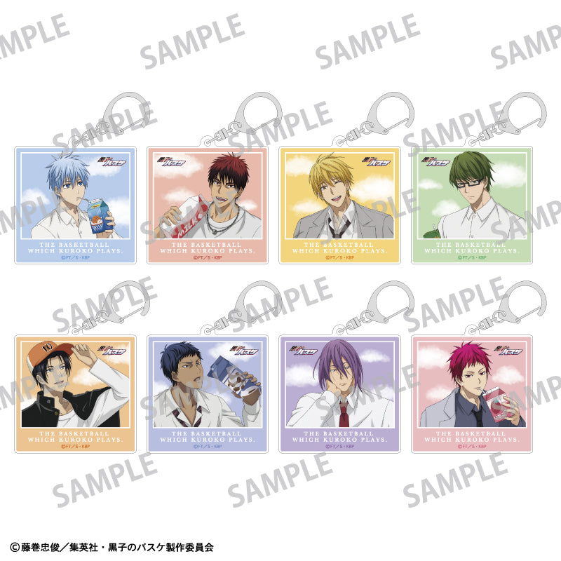 Kuroko's Basketball Trading acrylic key chain - packed juice (set of 8) 黑子的籃球 幻影籃球王 掛飾