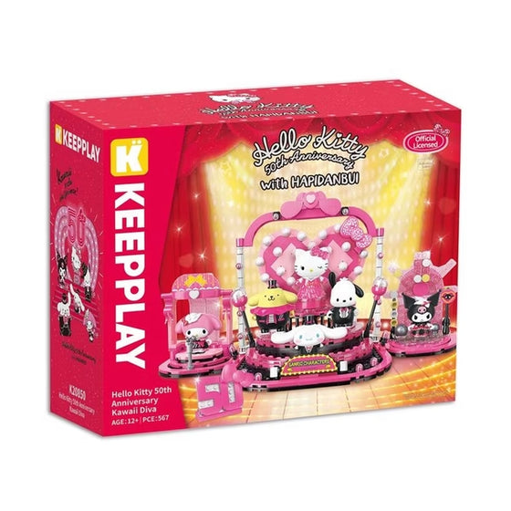 Qman - Hello Kitty 50th Anniversary Kawaii Diva 積木 演唱會