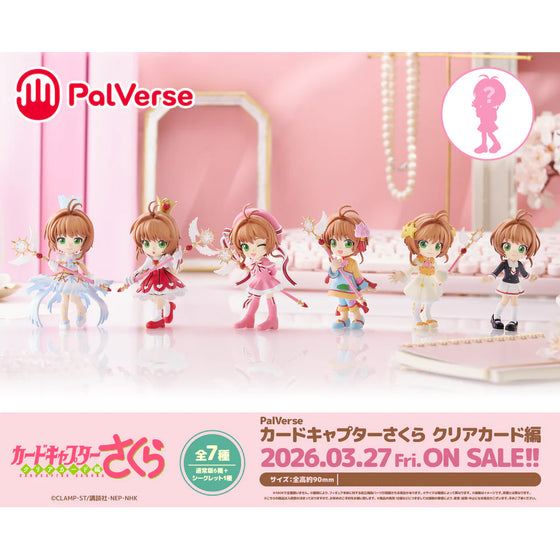 PalVerse Cardcaptor Sakura Clear Card (BOX of 6) 百變 小櫻 木之本 櫻