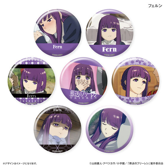 Frieren: Beyond Journey's End Fern only Can Badge (set of 7) 葬送的芙莉蓮 費倫 襟章 徽章