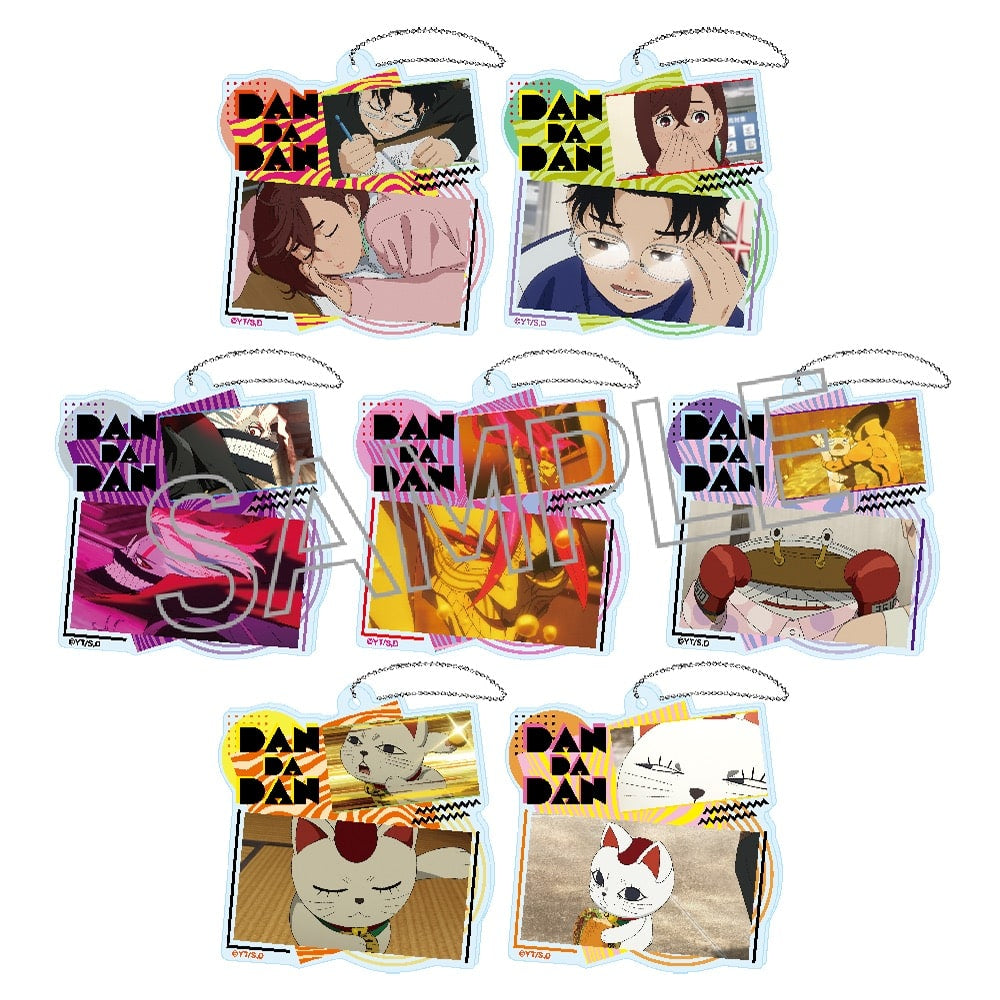 Dandadan Collage Acrylic Keychain (set of 7) 膽大黨 立牌
