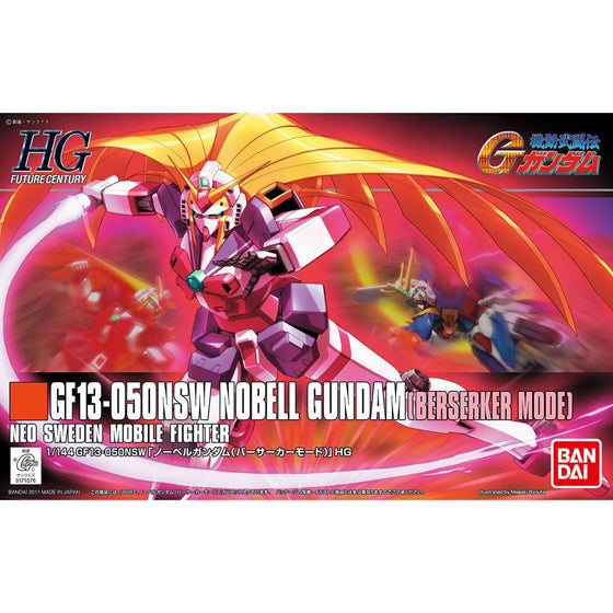 HGFC 1/144 GF13-050NSW Nobell Gundam Berserker Mode 高達 諾貝爾高達 (狂戰士模式)