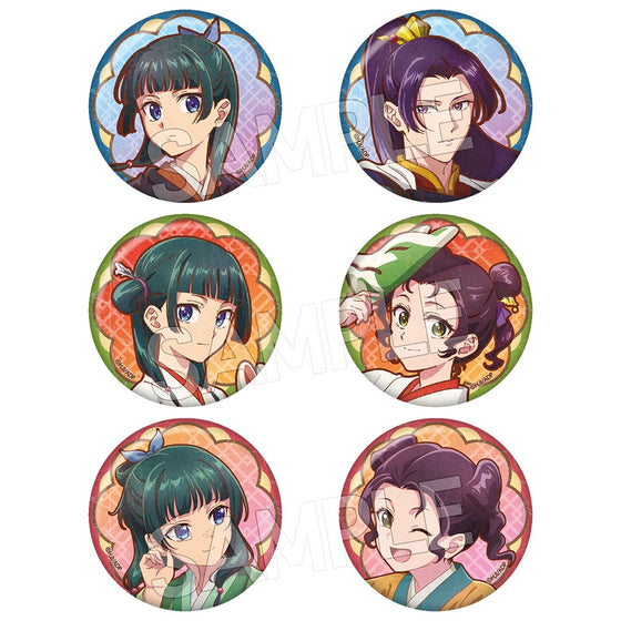 The Apothecary Diaries Vintage Series Vol. 3 Can Badge (pack of 6) 藥師 藥屋 少女 的 獨語 呢喃