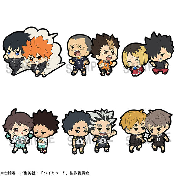 Rubber Mascot Buddycolle Haikyu！！ (2024 Oct resale ver.) 排球少年 鎖匙扣 掛飾 吊飾