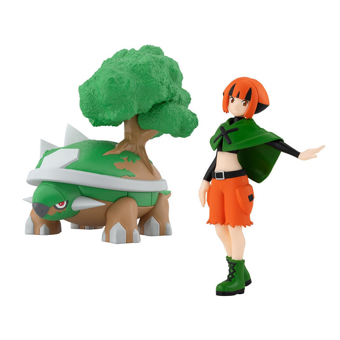 POKEMON SCALE WORLD SINNOH REGION GARDENIA & TORTERRA 寵物小精靈 寶可夢 神奧地區 菜種 土台龜