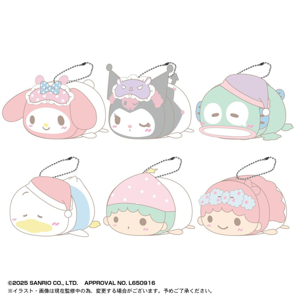 Sanrio Characters Potekoro Mascot 7 (set of 6) 三麗鷗
