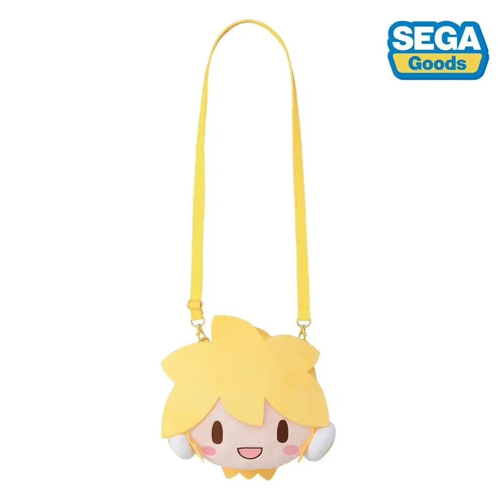 fuwa petit Kagamine Len Face Shoulder Bag (M) 造型斜孭袋 - 鏡音連 初音未來