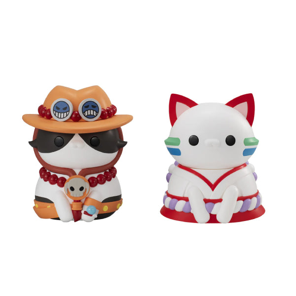 MEGA CAT PROJECT ONE PIECE Nyanto! The Big NYAN PIECE Series (Portgas D. Ace / Yamato) 海賊王 (波德卡斯·D·艾斯 / 大和) 巨大喵