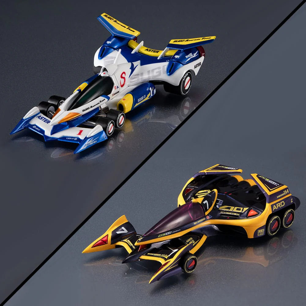 C.F.C Heritage Edition FUTURE GPX CYBER FORMULA11 Indomitable spirit Set 高智能方程式 超級雷神 舒密加機