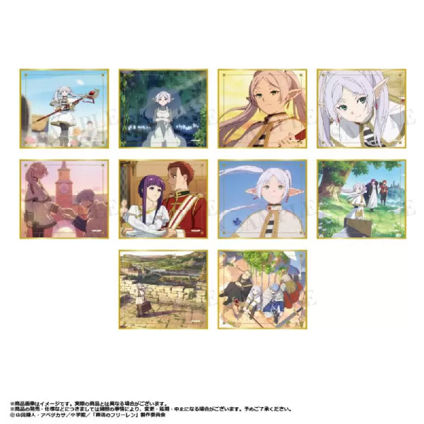Frieren Beyond Journey's End trading mini colored paper (set of 10) 葬送的芙莉蓮 色紙