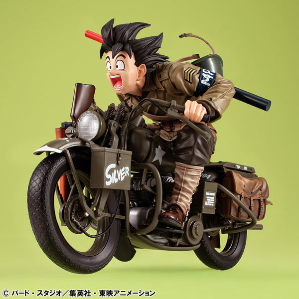 DESKTOP REAL McCOYEX Dragon Ball Z Son Goku & Bike 龍珠 悟空