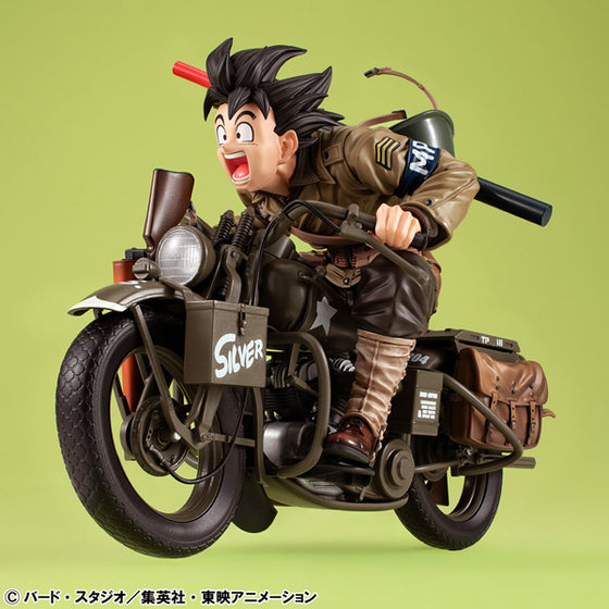 DESKTOP REAL McCOYEX Dragon Ball Z Son Goku & Bike 龍珠 悟空