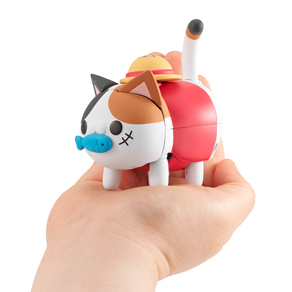 MEGA CAT PROJECT ONE PIECE Tokotoko NyanPieceNyan！Monkey D. Luffy 海賊王