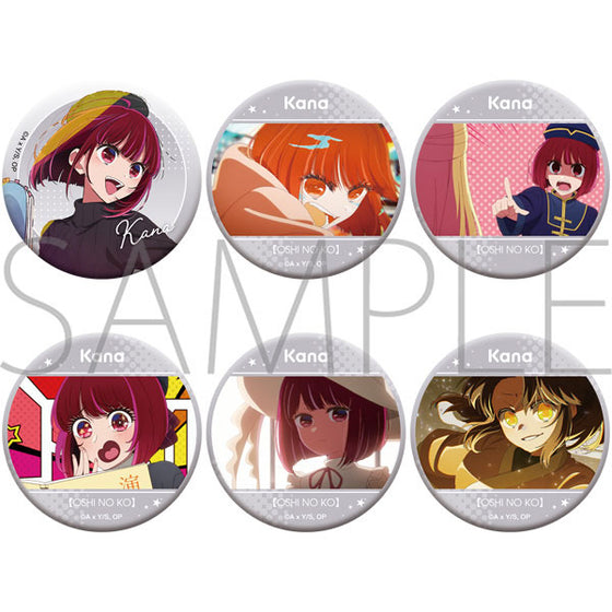 [Oshi no Ko] Oshi Chara Badge Collection Kana Arima (Set of 6) 我推的孩子 襟章 有馬佳奈 加奈 小蘇打