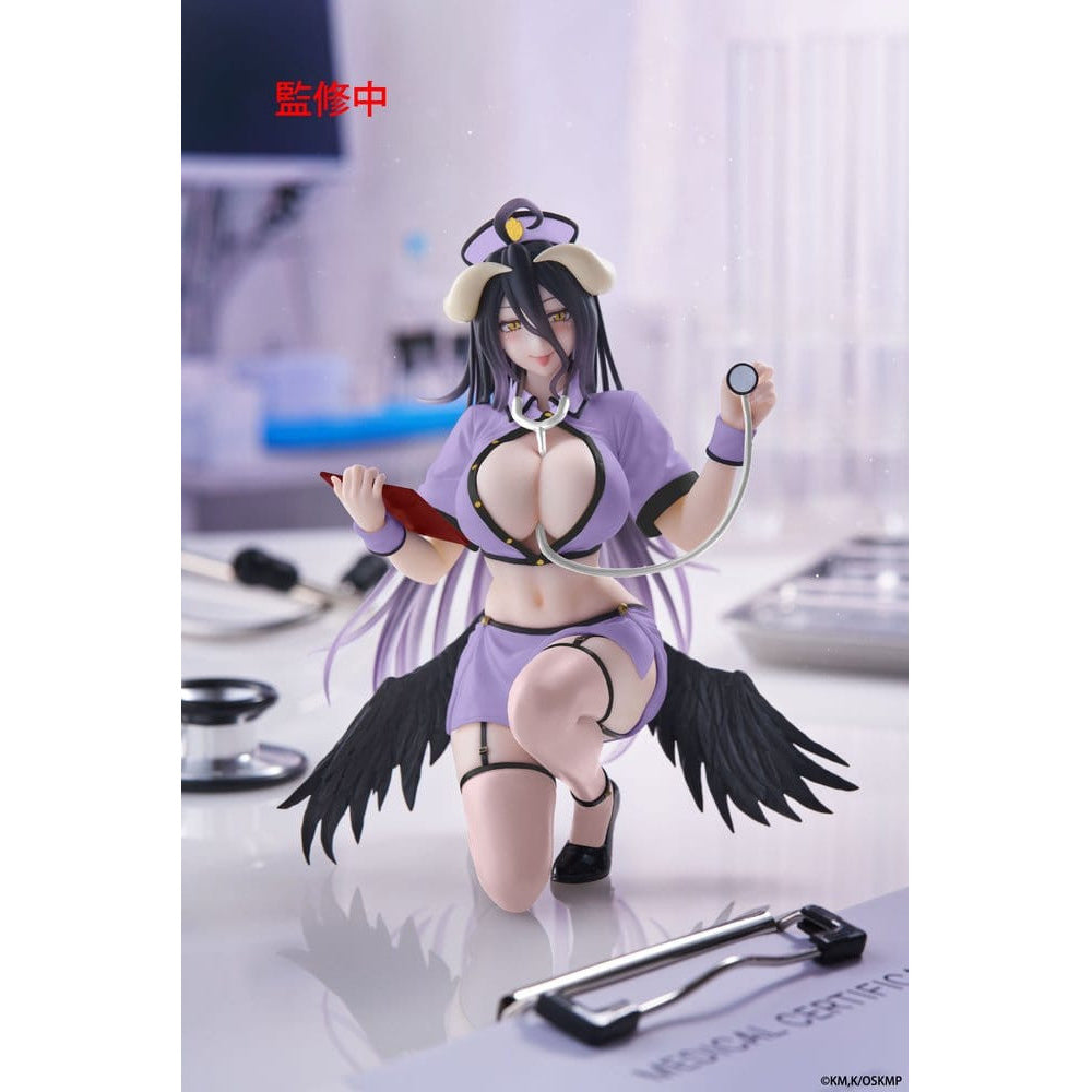 Overlord Desktop Cute Figure - Albedo (Nurse Ver.) Renewal 雅兒貝德