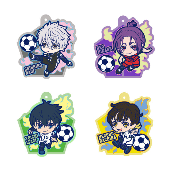 BLUE LOCK POP RUBBER W/O GUM (Box of 10 packs) 藍色監獄 鎖匙扣 掛飾 吊飾